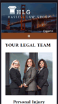 Mobile Screenshot of hasselllawgroup.com